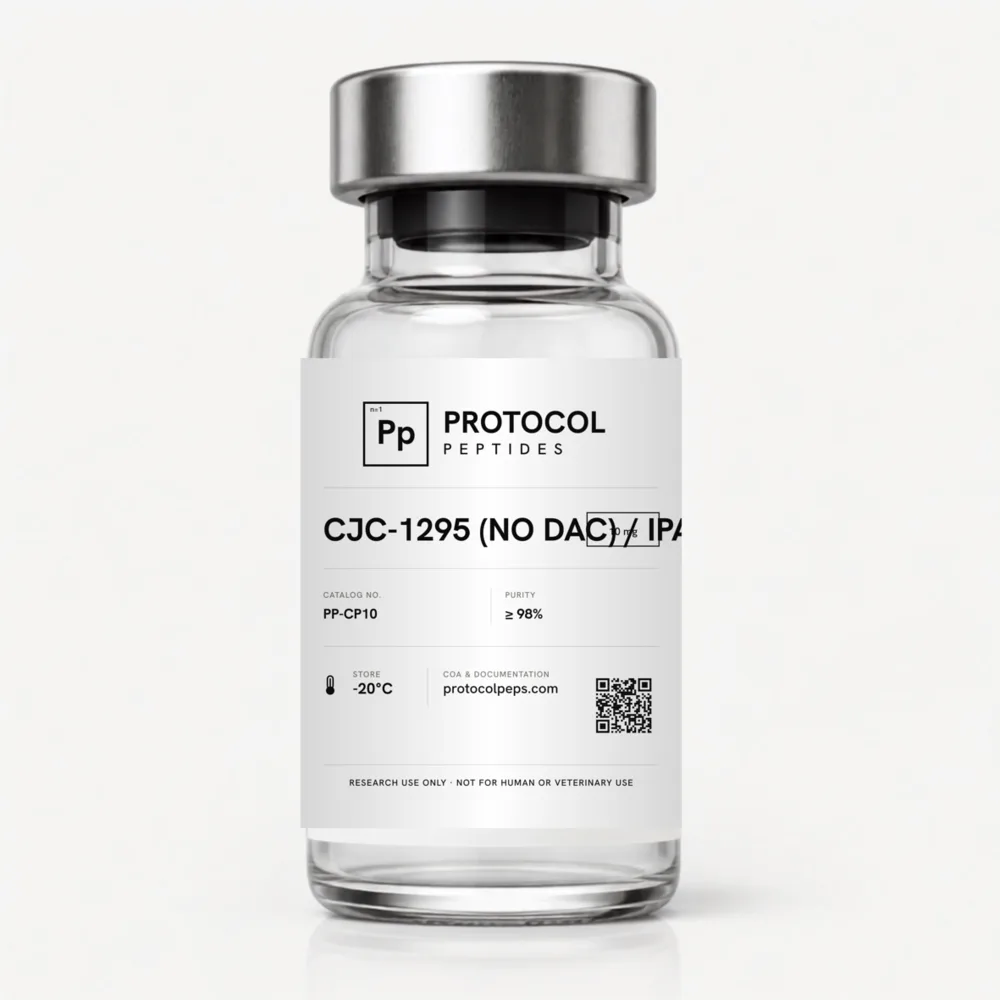 CJC-1295 (no DAC) / Ipamorelin 10mg research vial